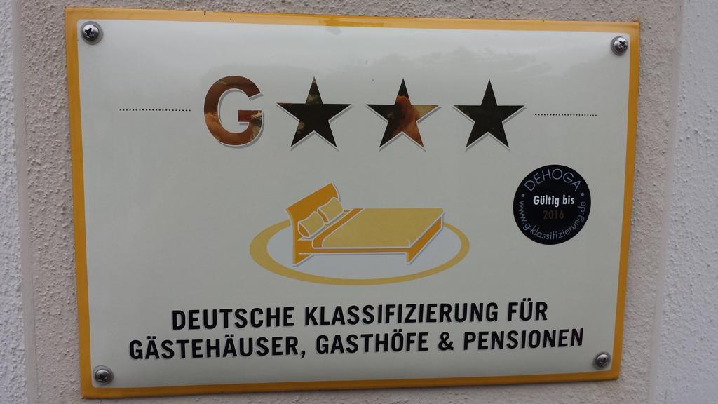 Pension Zur Wartburg 奥尔贝尔恩豪 外观 照片